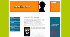 Desktop Screenshot of evarossmann.at